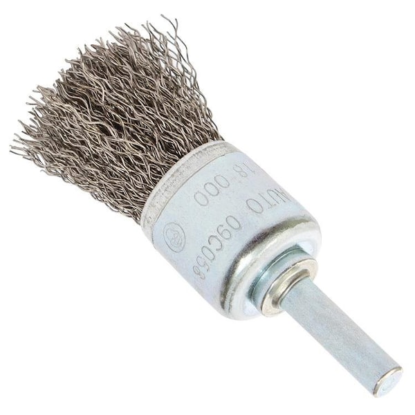Walter Surface Technologies Allsteel 3/4 in. x.014 in. Wire End Brush-Stainless Steel 09C058 - main